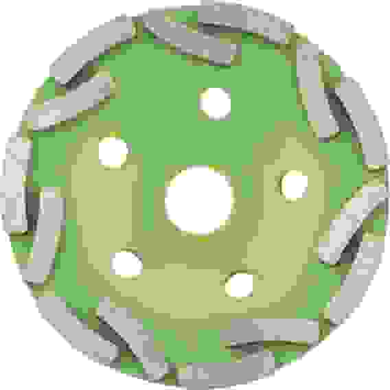 Чашка алмазная зачистная 125мм, Двухрядная// Сибртех