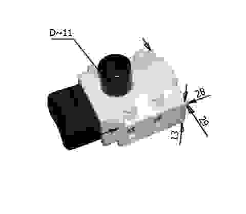 Выключатель подходит для пилы Интерскол ДП-2000 (в пакете с наклейкой)