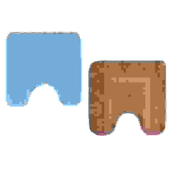 Коврик для туалета, 50х50см, микрофибра, 3 цвета VETTA