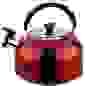 Чайник из нержав стали, объем 2,5 (красный) IRH-418