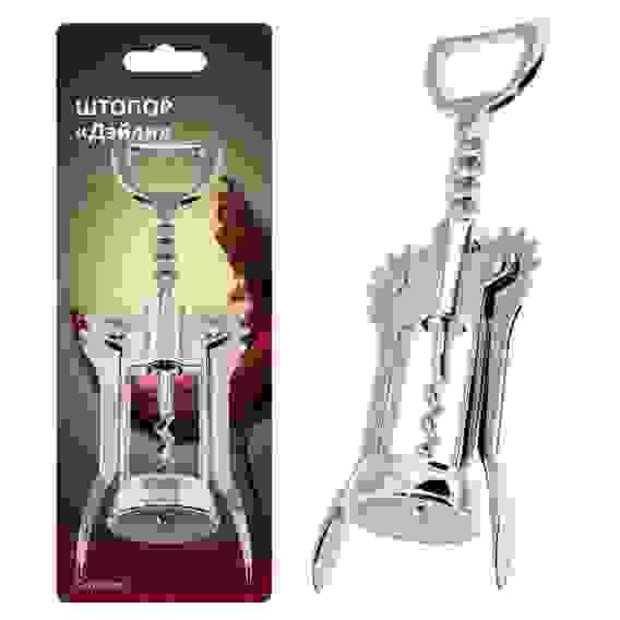 Штопор хром упак Z13-58