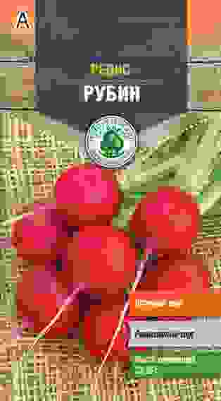 Семена редис РУБИН СКОРОСПЕЛЫЙ 3 Г Тимирязевский питомник