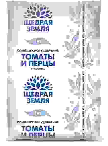 Удобрение сухое Щедрая земля НЦС для томатов гранулированное 1кг