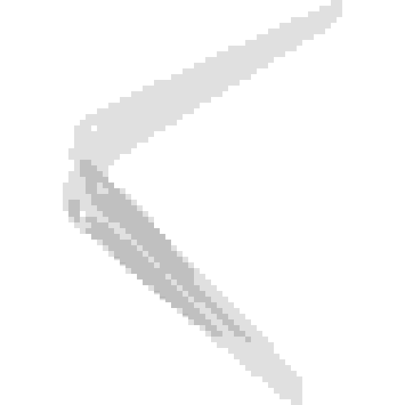 Кронштейн для полок 160х105х40 белый