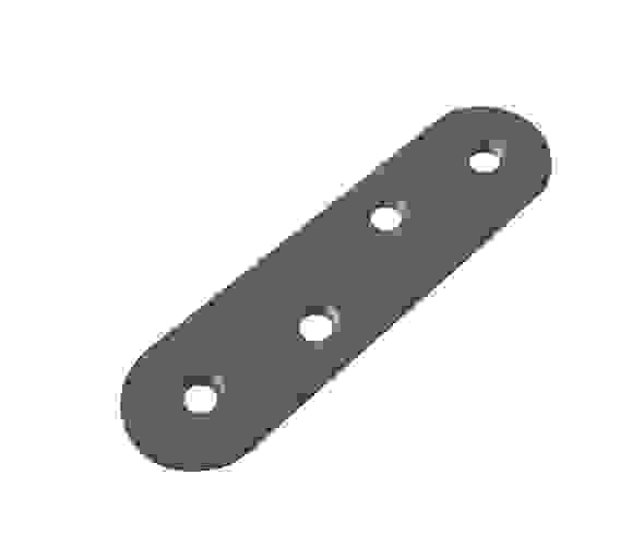 Пластина крепежн. ПК-80 80х20х2 (4шт) цинк