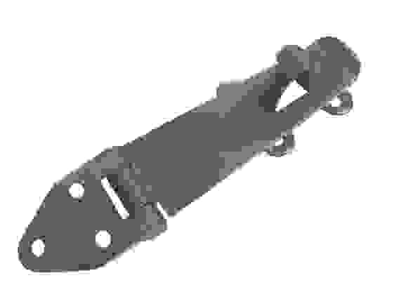 Накладка д/замка навес. 90 мм цинк