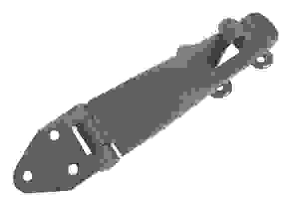 Накладка д/замка навес. 120 мм цинк