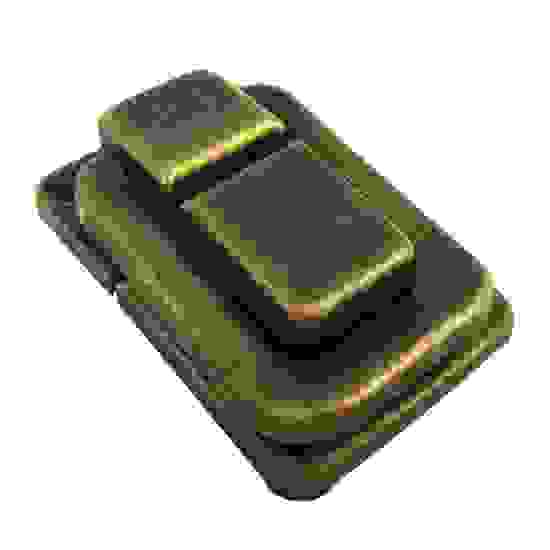 Замок для шкатулок, кейсов 35*25 бронза