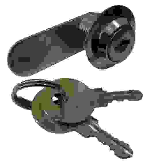 Замок почт. 16 мм никель