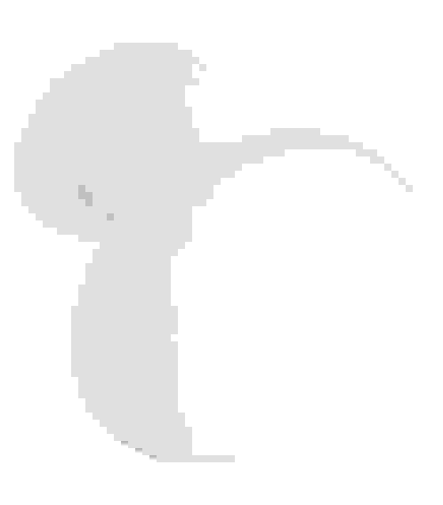 Ручка-кнопка РК-1В пластм. бел.