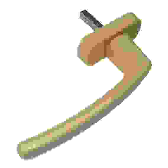 Ручка ок. д/ПВХ бежевая