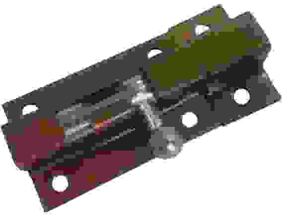 Задвижка ШП-60 прямоуг. коричн./цинк