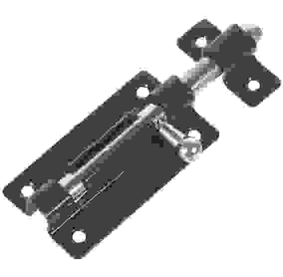 Задвижка ШП-60 прямоуг. коричн./цинк