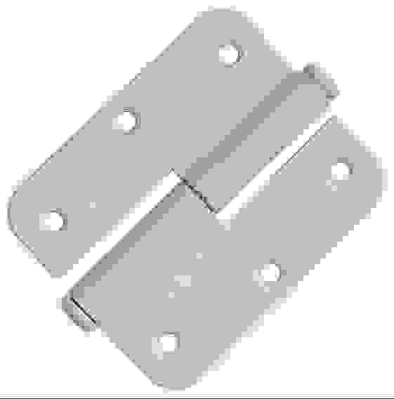 Петля ПН1-85 накл. кр.уг. белая левая