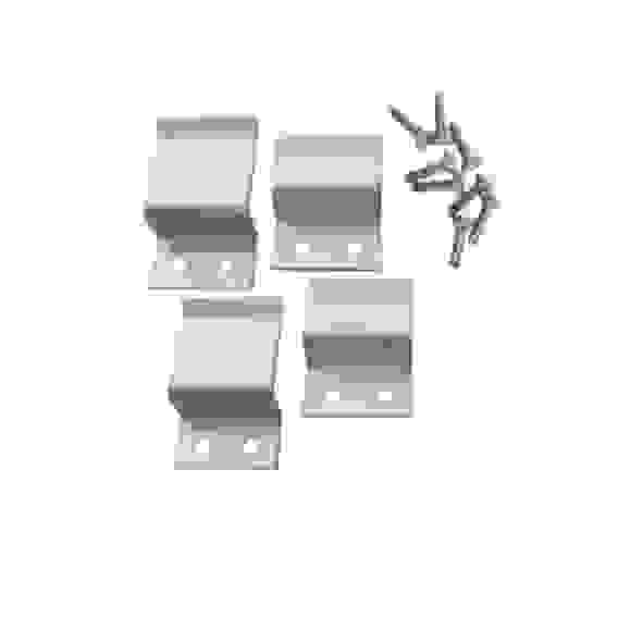 Крепление для моск.сетки метал.(4 шт.) белое