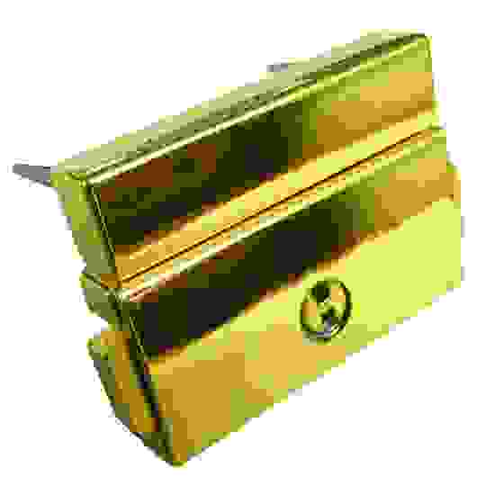 Замок нажимной 25*32 золото