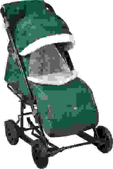 Коляска комбинированная \&quot;Ника детям 8-1К (НД8-1К/4 вязан. зеленый)