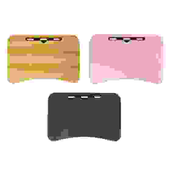 Столик складной с подставкой, 60х40х27 см, ДВП, металл, 3 цвета