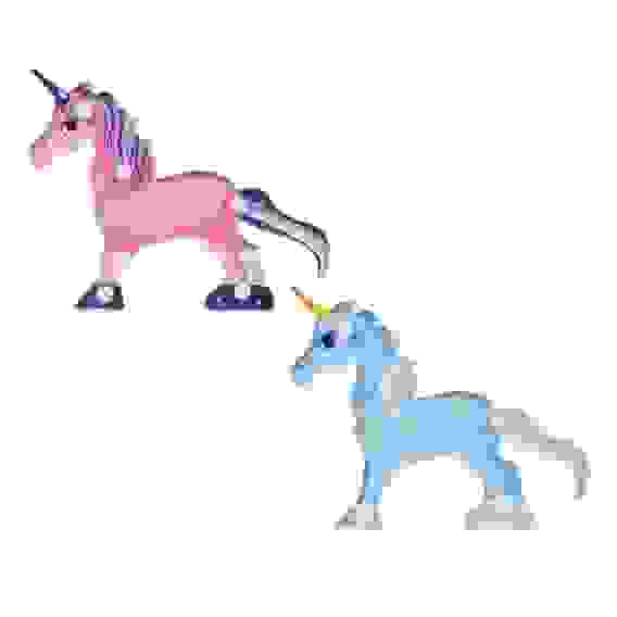 Светильник в форме единорога, пластик, 2хАА, 21х17,5х3 см, 2 вида