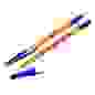 Ручка шариковая синяя, с желтым корпусом, линия 0,7 мм ClipStudio
