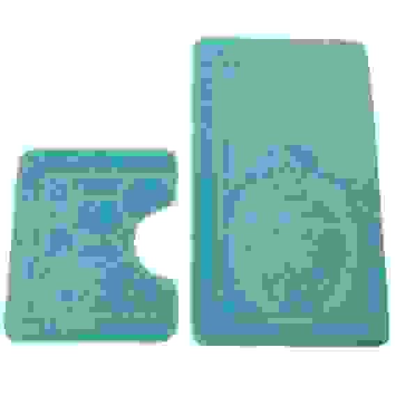 Коврик д/ван.комн.\" ZALEL\" 60*100 2-пр TURKUAZ