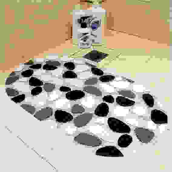 Коврик на присосках &quot;Камни&quot; 69*39 см