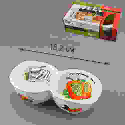 Форма для запекания ФАРШИРОВАННЫЕ ПЕРЦЫ 18,2*10*5,8 СМ цв.уп. 598093