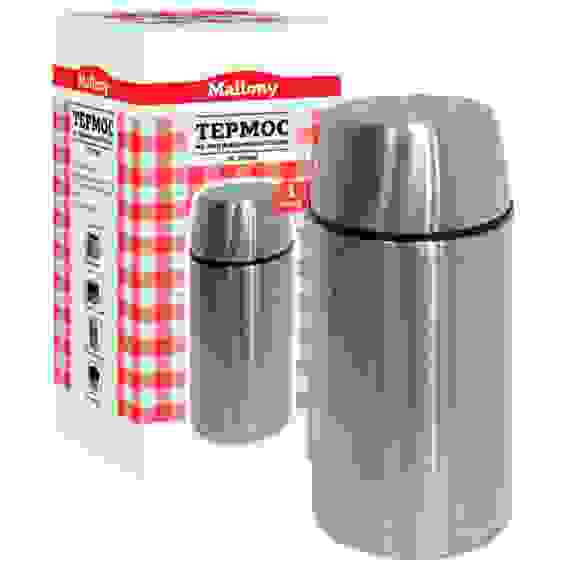 Термос Mallony SE-1000B, 1 л, нерж.сталь, суповой (аналог 073034 - 6 шт транс)