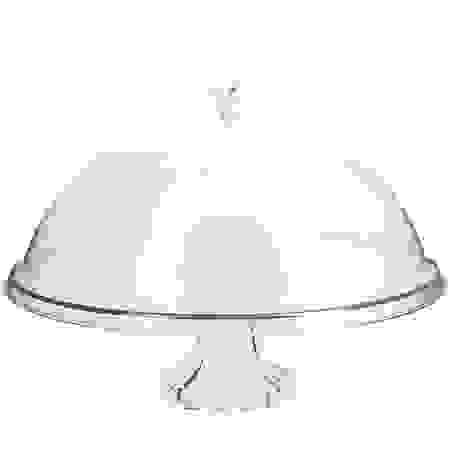 Блюдо с крышкой стекло 31х30см LR 28673