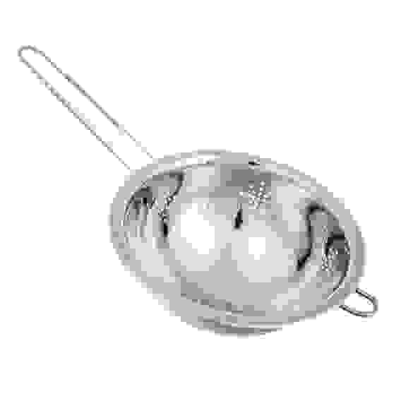 Дуршлаг с ручкой, нерж.сталь, 22см VETTA