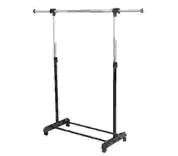 Вешалка напольная для одежды В93-163 Ш95-143 Г43 см на колесиках макс вес 20кг