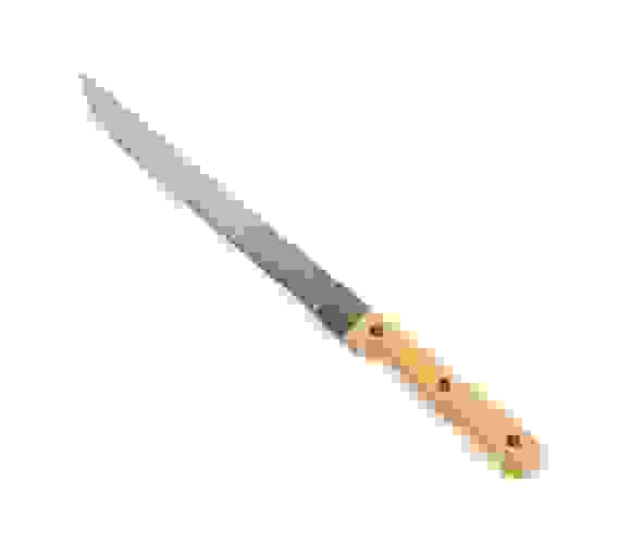 Нож кухонный 20,0см разделочный с дер. ручкой