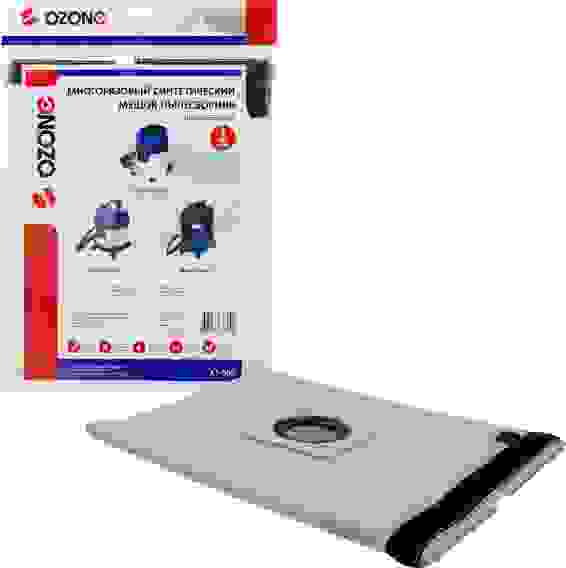 Мешки для пылесоса OZONE 1шт многораз синтетич. XT-503