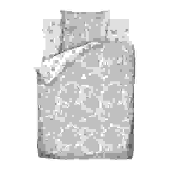 Акция!Комплект постельного белья 1.5 бязь \"4 YOU\" (70х70) рис. 13114-1/13115-1 Лиловый пейсли