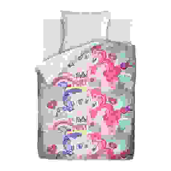 Комплект постельного белья 1.5 хлопок My little Pony Neon (70х70) рис. 16029-1/16030-1 Подружки пони