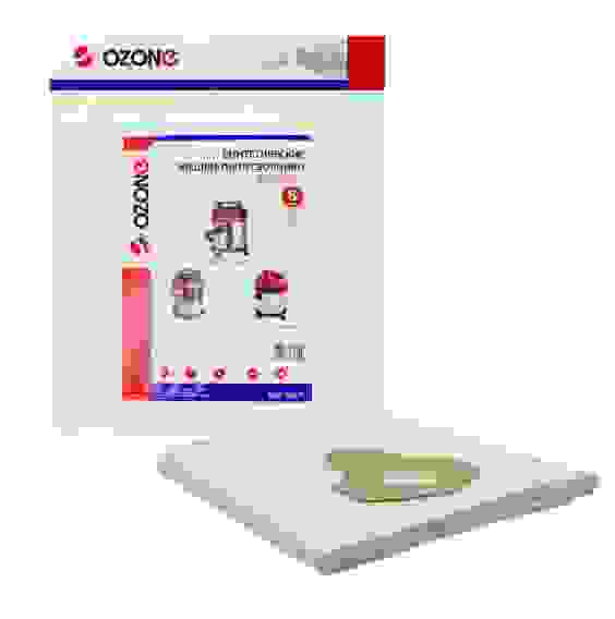 Мешки для пылесоса OZONE 5шт синтетич, не боятся мокрой пыли MXT-204/5