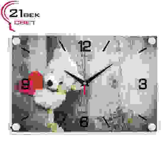 Часы настенные &quot;Плюшевое сердце&quot; &quot;21Век&quot;