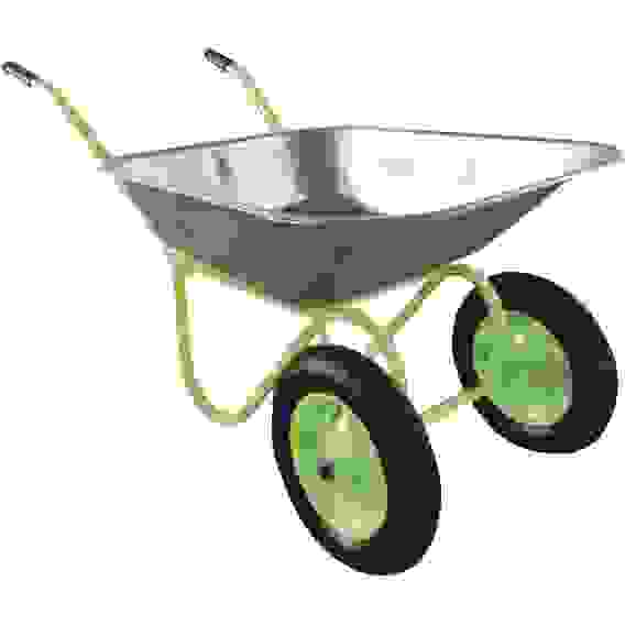 Тачка садовая двухколесная облегченная, объем 65 л// СИБРТЕХ