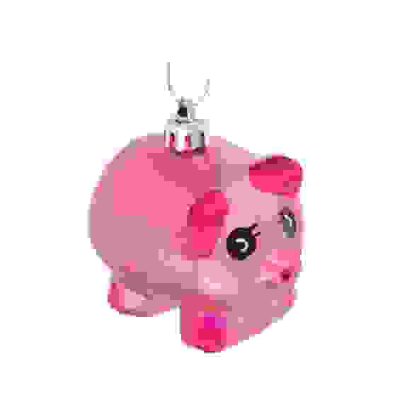 Подвеска 7см,пластик,&quot;Свинка&quot; СНОУ БУМ