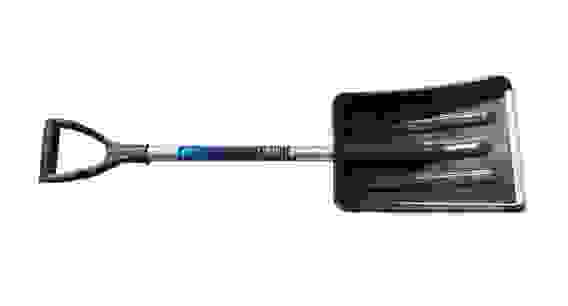 Лопата снеговая, автомобильная&quot;Актив-Авто&quot;, пластик., с алюм планкой с ручкой