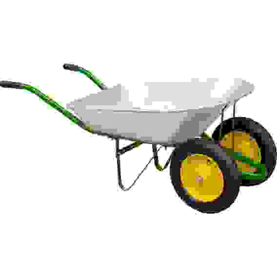 Тачка садовая два колеса,грузопод.170кг,78л//PALISAD