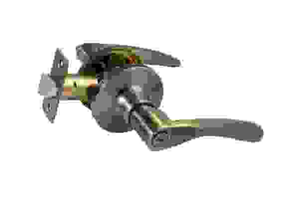 Защелка дверная 3901-03 ВК АВ бронза фиксатор