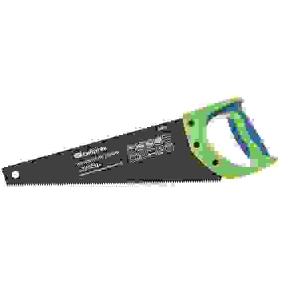 Ножовка по дереву "Зубец"350мм, каленый зуб,2-гран