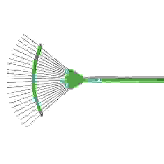 Грабли веерные 22 зуба, металлический черенок, 1500 мм// PALISAD