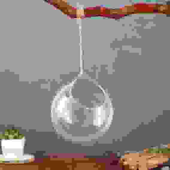 Флорариум "Шар капля" 12*12*13 см (с верёвкой) 4642782