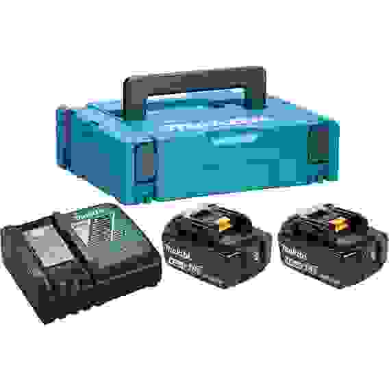 Акк батареи 4Ач + зарядное устройство Makita 198310-8 (DC18RC + 2хBL1840B