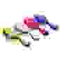 Расческа массажная, пластик, 13,8х5,6см, 3-4 цвета