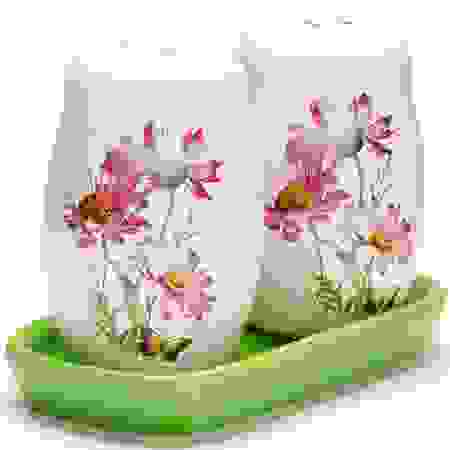 Набор для специй 3пр &quot;Цветы&quot; LR (х72) 26245