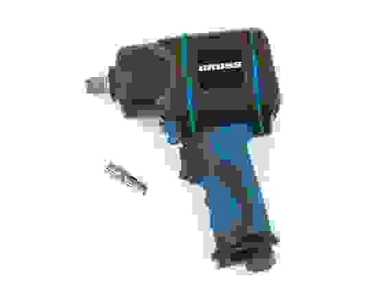 Гайковёрт пневматический ударный G1285, 1/2\",TwinHammer, 1220Нм, 6500 об/мин, композитный// Gross