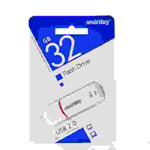 USB накопитель Smartbuy 32GB Crown White (гарантия 2 недели)